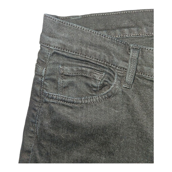 7 For All Mankind Jeans 29 Women's Black High Waist Boot Cut Preppy Hipster - Picture 8 of 12